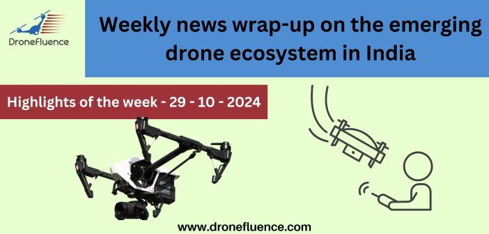 Weekly news wrap-up on the emerging drone ecosystem in India - 2910024